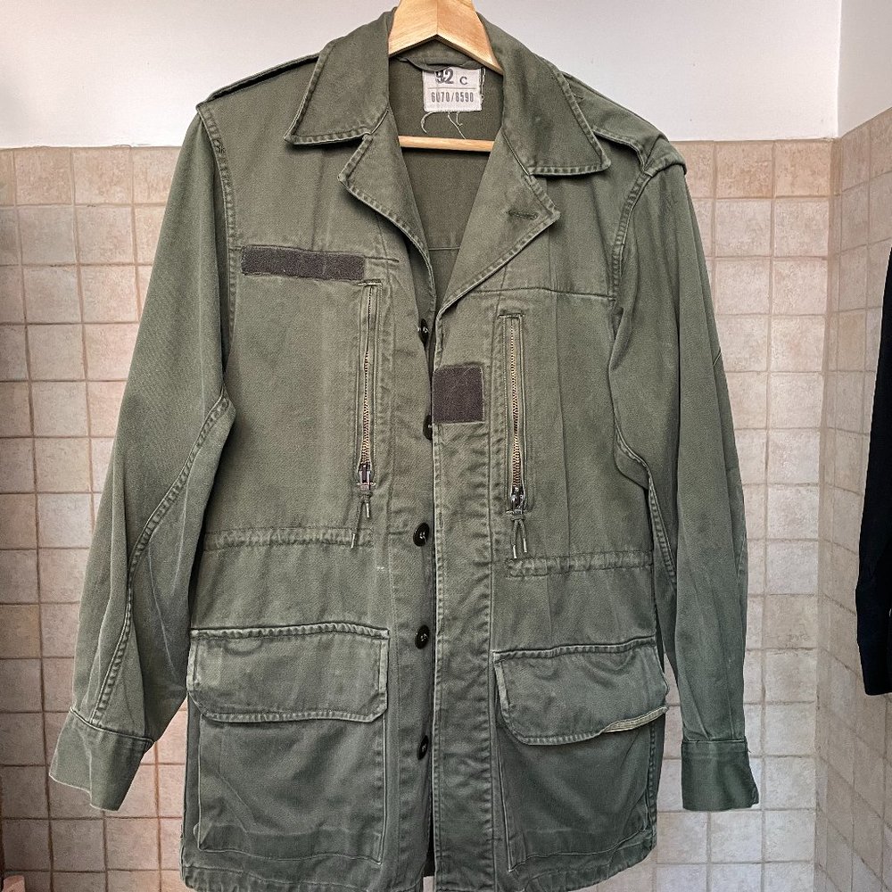 French Vintage Military Jacket